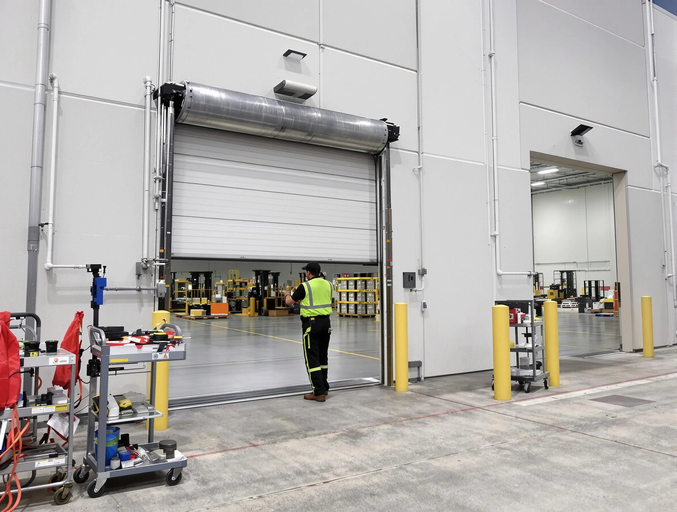 Commercial Garage Door Repair in Highland