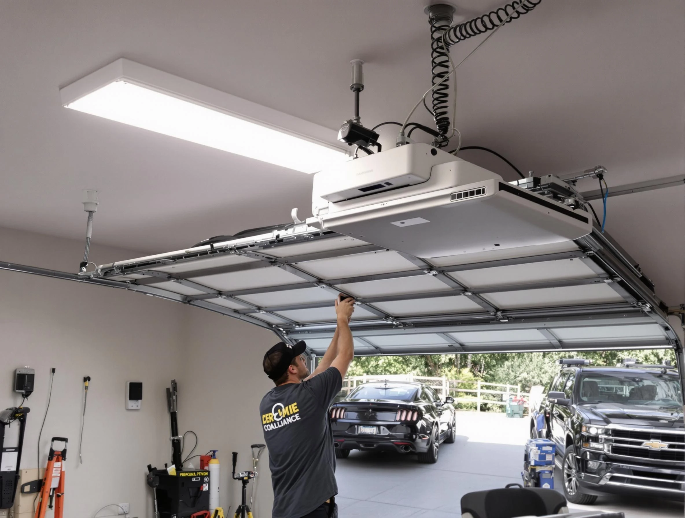 Garage Door Opener Installation in Highland