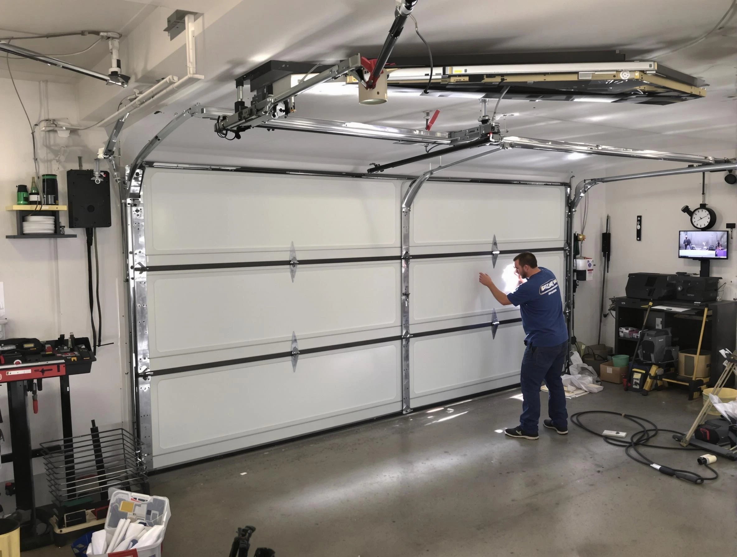 Professional garage door repair service by Highland Garage Door Repair in Highland